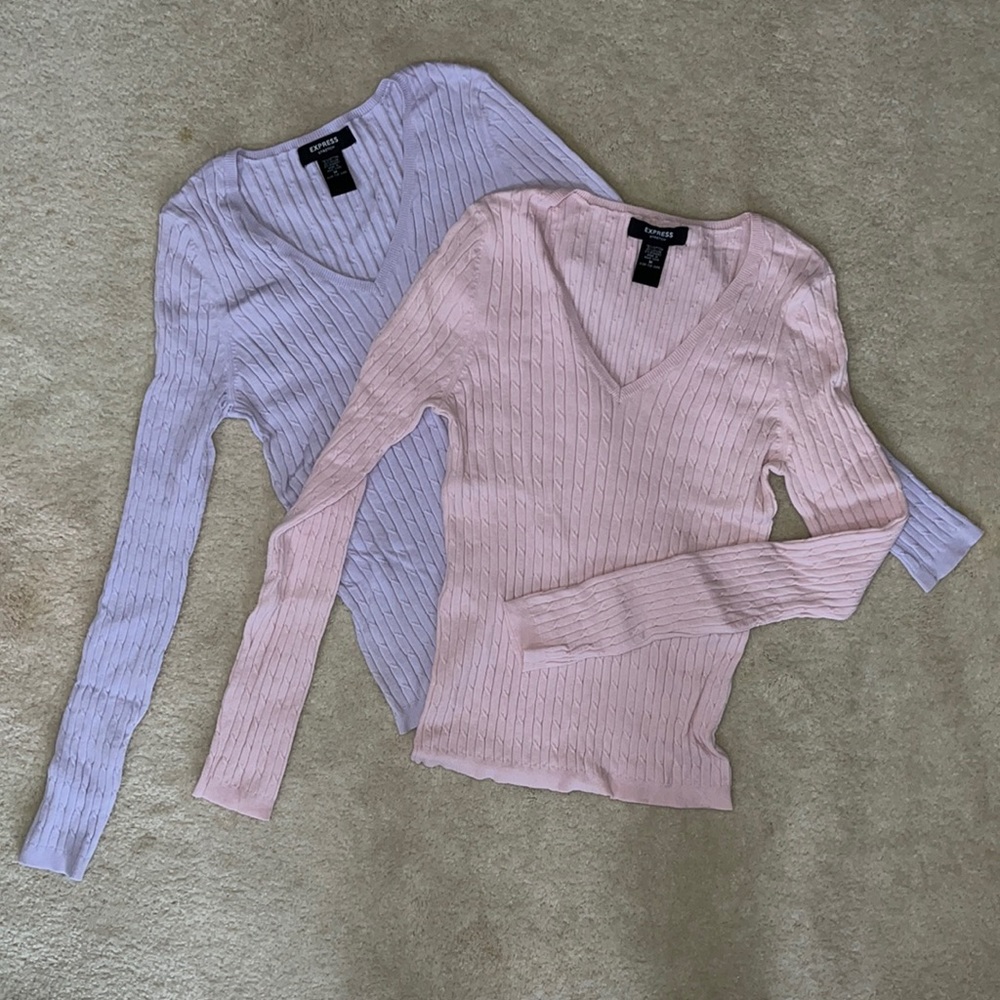 Express V-neck Sweater